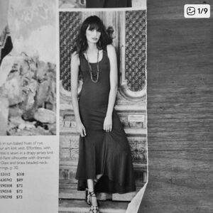 Peruvian Connection Valencia Dress Black SMALL NWT